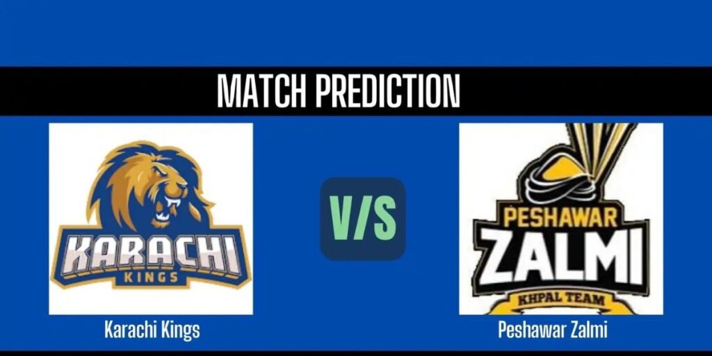 Peshawar Zalmi vs Karachi Kings